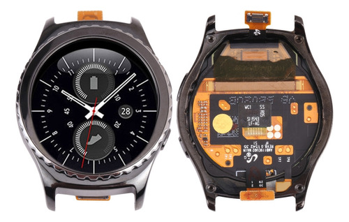 Tela Lcd Com Moldura Para Samsung Galaxy Gear S2 Classic
