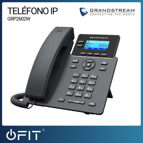 Imagen 2 de 11 de Telefono Ip Grandstream Grp2602w 4 Sip 2 Lineas Wifi