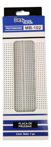 Protoboard 830 Puntos, Mb-102 Destec 10 Pz