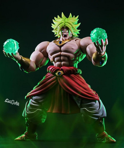 Boneco Broly Kong Studios Dragon Ball Action Figure Majin Go