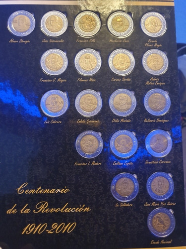 Álbum Completo Monedas De 5 Pesos (Usado)