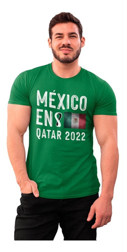 Playera Mundial - Selección Mexicana - México En Qatar 2022