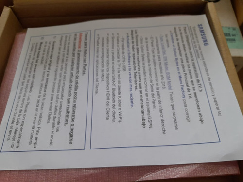 Tarjeta Main Para Tv Samsung Bn96-50988a