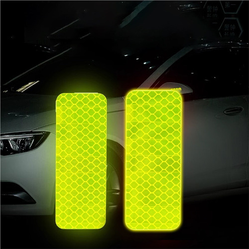 Adhesivo Reflectante Para Coche, Luz Nocturna Multifuncional