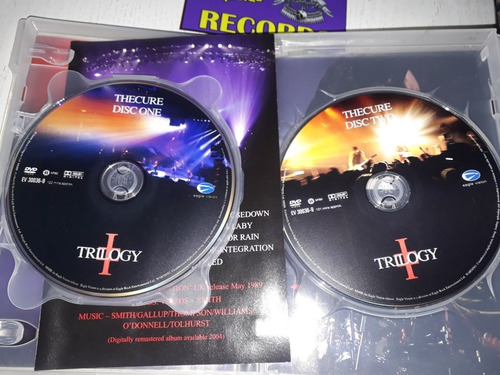 The Cure Trilogy Dvd (Usado)