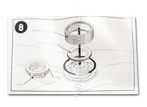 Imagen 5 de 8 de Valvula 2020 Kite Repuesto Duotone Airport Valve Ii En3x