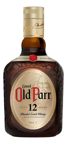 Whisky Chivas Regal + Old Parr + Ballantine's + Black Label