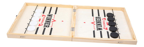Juego De De Juego De Disco Rápido De Madera, Juego De Mesa