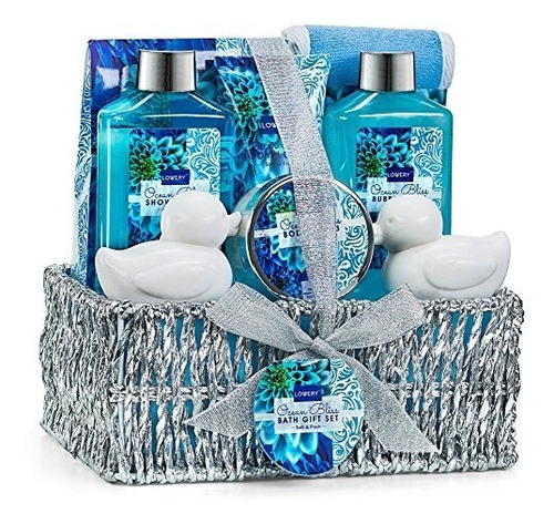 Mothers Day Gift  Spa Canasta De Regalo Baño Heavenly Ocean