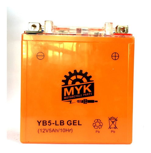 Bateria Myk Gel // Yb5-lb // Yumbo Max - Mundomotos.uy