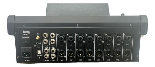 Mesa De Som Soundvoice Digital Aurea Md-12 Console Bivolt