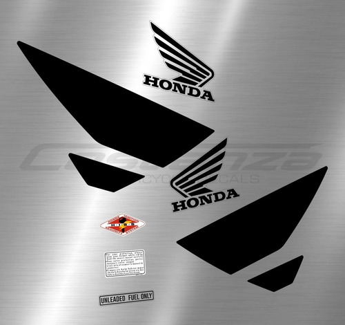 Calcos Tanque Honda Cbr 600 F4 Sport Y F4i. Diseño Original