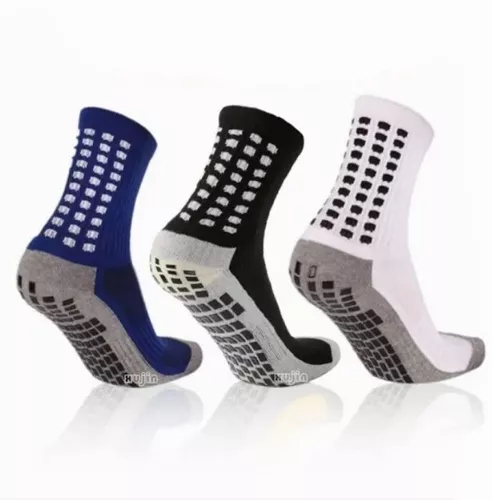 Calcetines Antideslizantes Tipo Trusox 3 Pares En 3 Colores