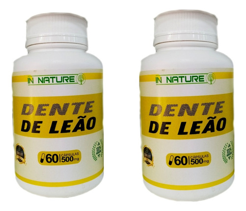 Diente De León Puro (120 Cápsulas) 500mg Por Caps Natural 