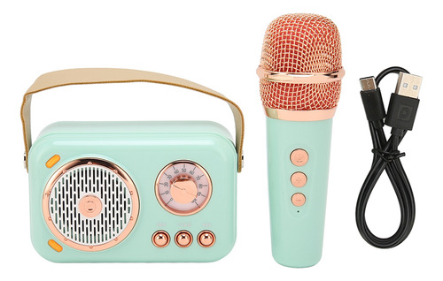 Mini Altavoz Bluetooth, Estéreo Retro, 6 Modos De Sonido, Po