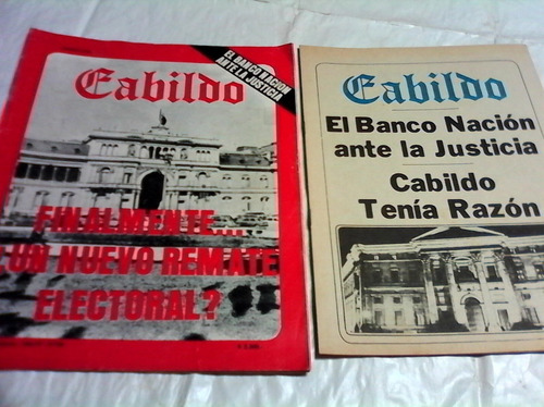 El Banco Nacion Ante La Justicia-cabildo Mas Suplemento-1979