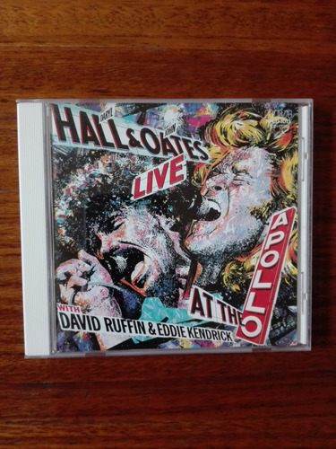 Hall & Oates - Live At The Apollo - 1985 - Rca Japón - Cd