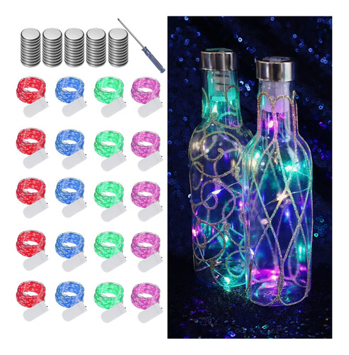 Luces De Hadas De Lámpara 20 Luces De Hadas Que Funcionan Co