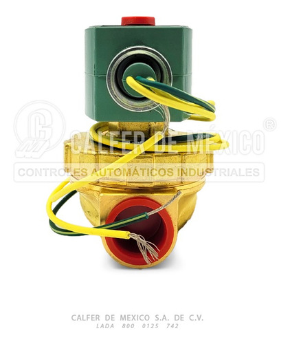 Válvula Solenoide 8220g409, 3/4 ,2 Vias,nc,120/60 Marca Asco
