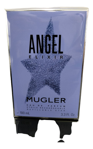 Perfume Mugler Angel Elixir Edp 100ml Dama Refillable Nuevo