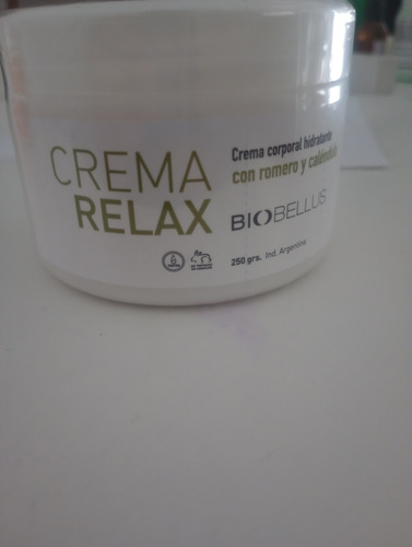 Crema Relax Corporal 250ml Biobellus Romero