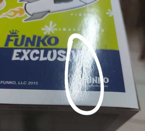Freddy Funko 33 Talladega, Error Fábrica 2 Brazos Izquierdos