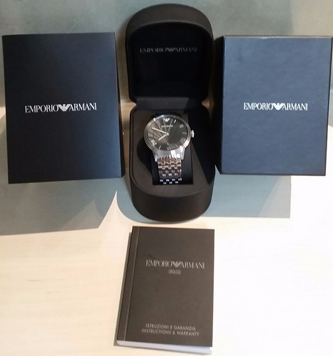 Relógio Empório Armani Classic Ar-1614 Masculino