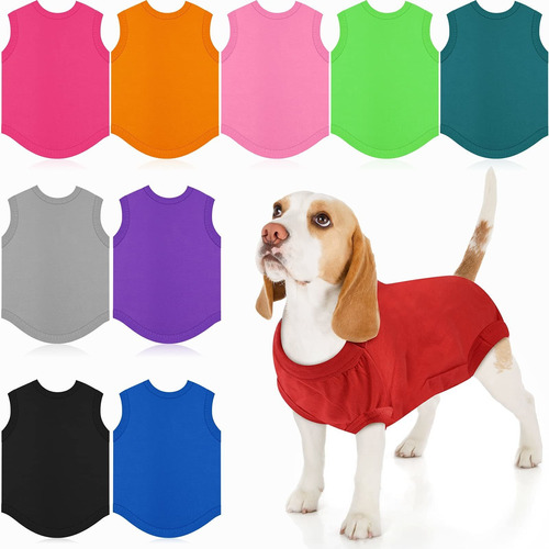 Ropa Para Mascotas 10 Piezas De Camisas Para Perros E Fr32r