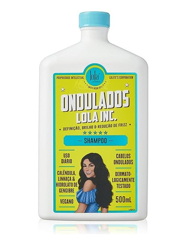 Shampoo Ondulados Lola Cosmetics 500 Ml