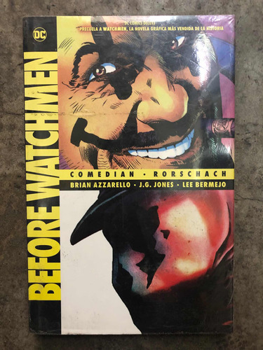 Dc Comics Before Watchmen Comedian Rorschach Deluxe Televisa