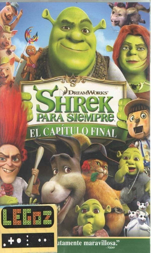 Legoz Zqz Shrek Para Siempre - Dvd Disco Sellado Ref - 317