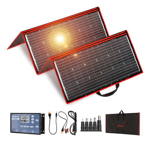 Kit De Panel Solar Portatil De 300 w (41 X 21 pulgadas
