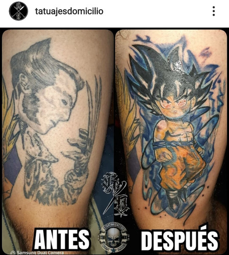 Imagen 5 de 5 de Tinta De Tatuaje Skully´s - Negra - X 10 Pack Por Mayor