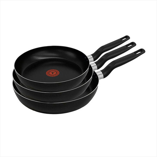 Set 3 Sartenes Vital T-fal 20/24/26cm+plancha Fv1953