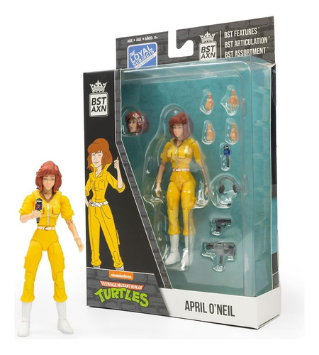 Bst Axn Best Action Figures Tmnt W04 April O'neil