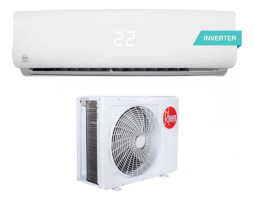 Aire Acondicionado Split Rheem Inverter 24000 Btu Frío Calor