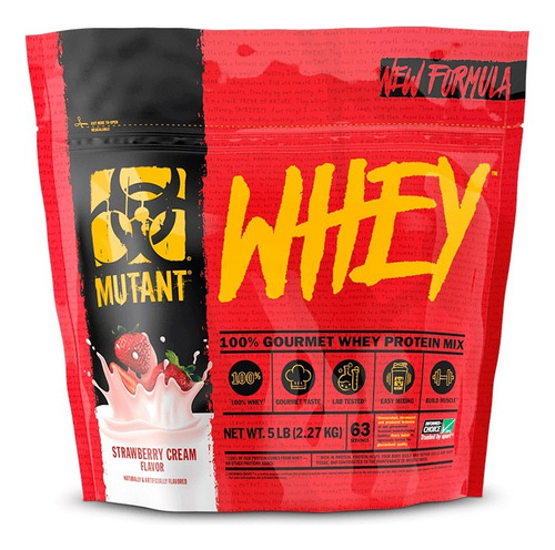 Proteina Mutant Whey 5lb Stramberry - Mutant 