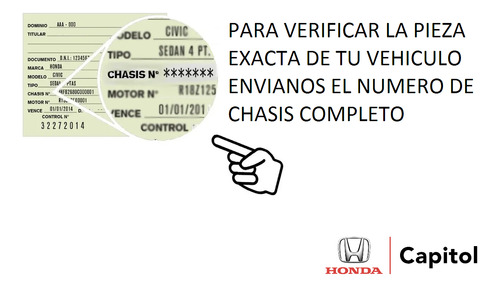 Tensor Correa Poli V Original Honda Civic 2007-2011