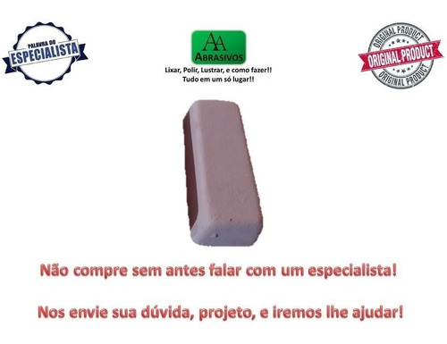 Pasta Lilás Mini Polir E Lustrar Alumínio, Metais, E Aços