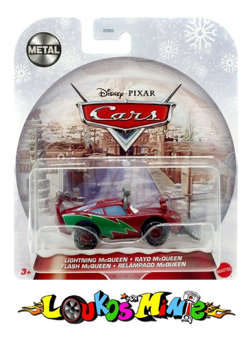 Disney Cars Lightning Mcqueen Snowplow Metal 2021