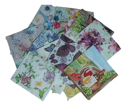 Servilletas Decoupage