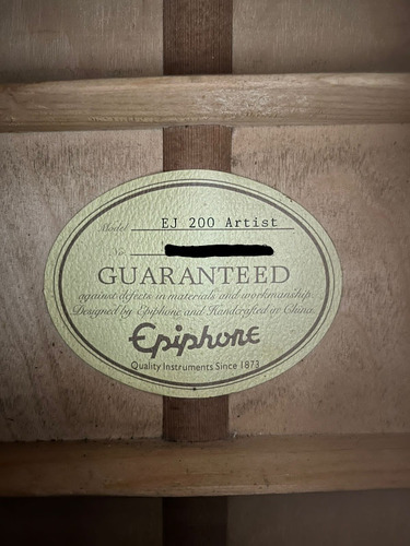 EpiPhone Ej 200 Artist