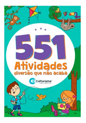 Livro Infantil 365 Atividades De Dinossauros - Colorir, Jogo Dos 7 Erros E  Passatempos Editora Brasileitura