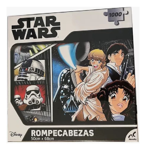 Rompecabezas Novelty Star Wars 50x68cm C/1000 Pzas