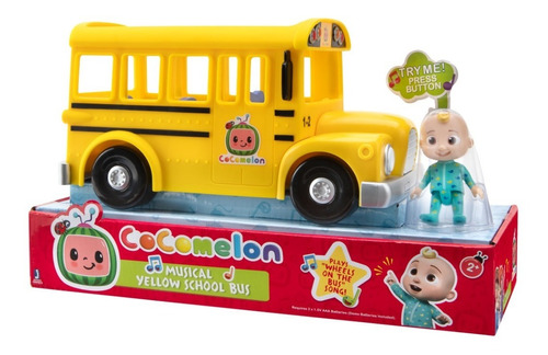 Cocomelon Vehiculo Autobus Escolar Original