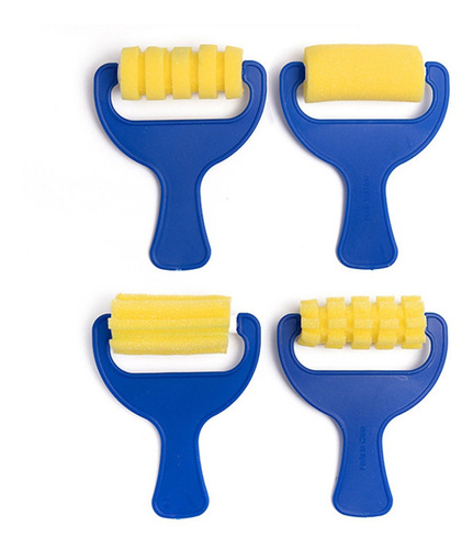 Kit De Pinceles Para Pintar Con Esponja De Aprendizaje