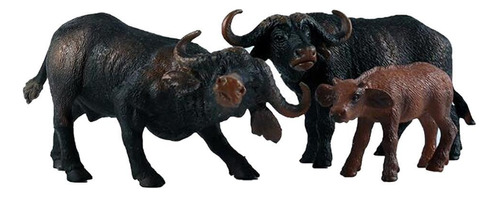 Juguete Educativo Buffalo Models Para Animales Salvajes, 3 P