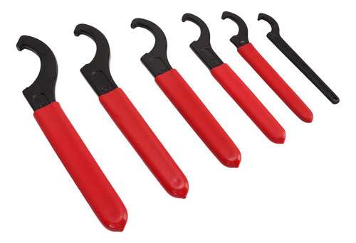 Llave Enrollable, 6 Unidades, Llave De Ajuste En Forma De C