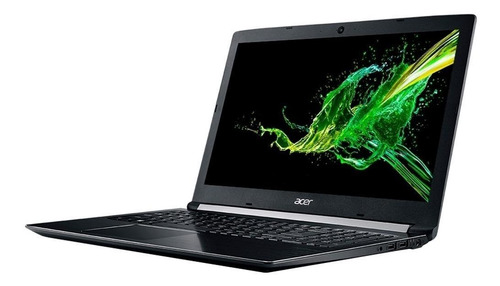 Imagen 2 de 4 de Laptop Acer Aspire 5 A515-51-37LG negra 15.6", Intel Core i3 8130U 4GB de RAM 1TB HDD, Intel UHD Graphics 620 1366x768px Windows 10 Pro