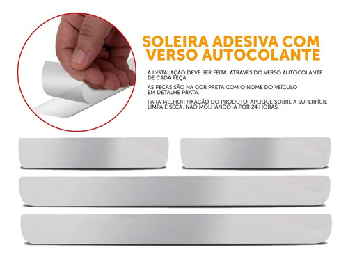 Soleira Protetor Porta Gm Onix Turbo 2020 2021 Sedan Hatch